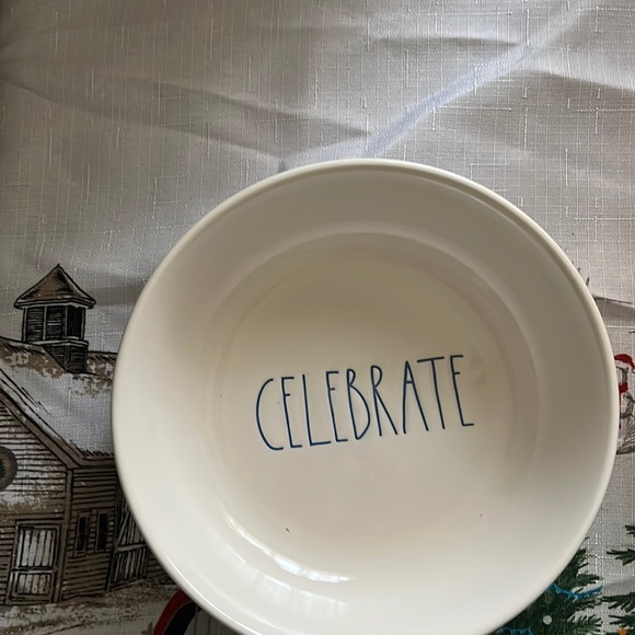 Set of 4 Rae Dunn celebrate large bowls. Great for the 4 th of July party. - Picture 3 of 4